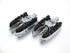 Posapies para motos Cromo Zombie (Jgo)